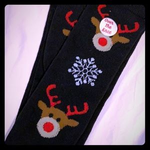 Over The Knee Holiday Socks